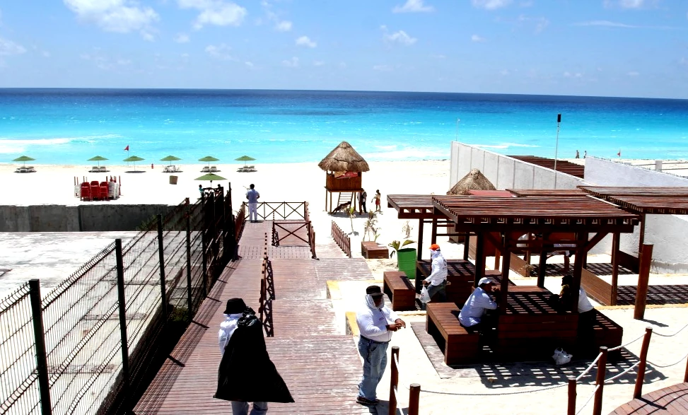 Playa Marlin Cancún. México