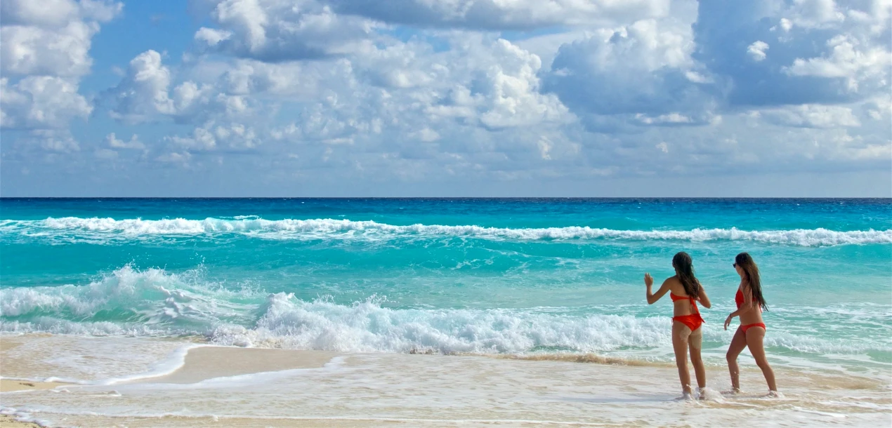 Playas de Cancún: Playa Delfines